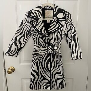 Zebra print classy jacket